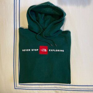The North Face never stop exploring hoodie